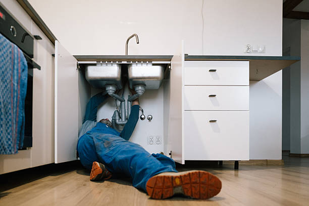 Professional Drain Cleaning technician working in Belcamp, MD